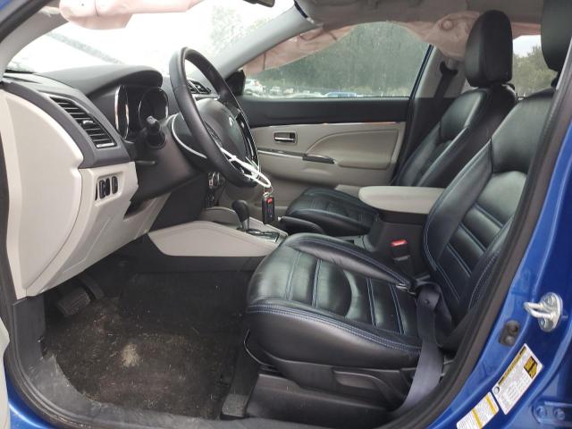 JA4ARUAU6MU003271 - 2021 MITSUBISHI OUTLANDER SPORT ES BLUE photo 7