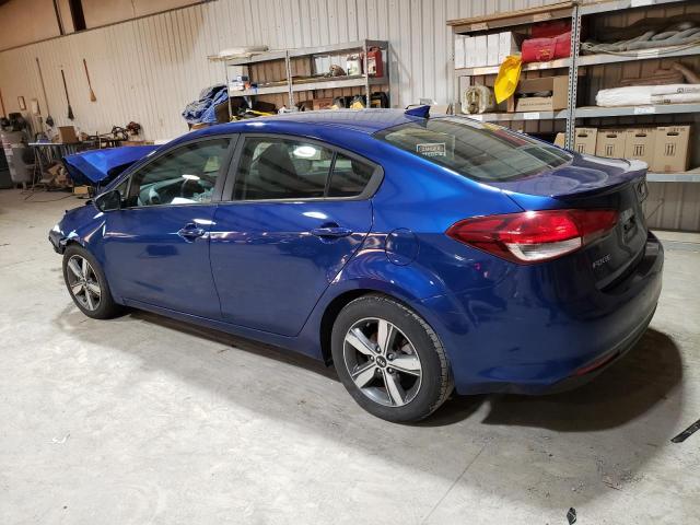 3KPFL4A77JE192157 - 2018 KIA FORTE LX BLUE photo 2