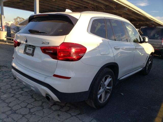 5UXTR9C59JLD65504 - 2018 BMW X3 XDRIVE30I WHITE photo 3