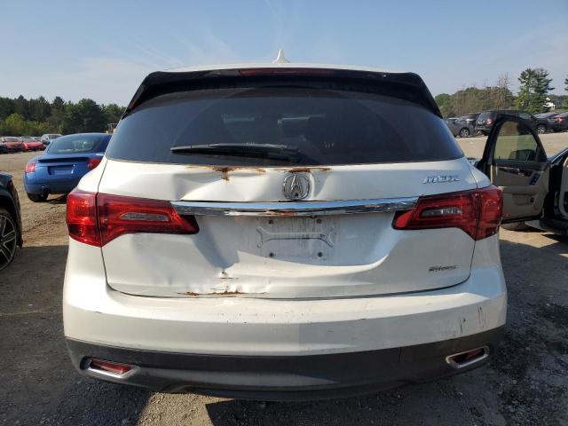 5FRYD4H46GB055004 - 2016 ACURA MDX TECHNOLOGY أبيض صورة 6