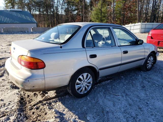 1Y1SK52821Z414800 - 2001 CHEVROLET GEO PRIZM BASE SILVER photo 3