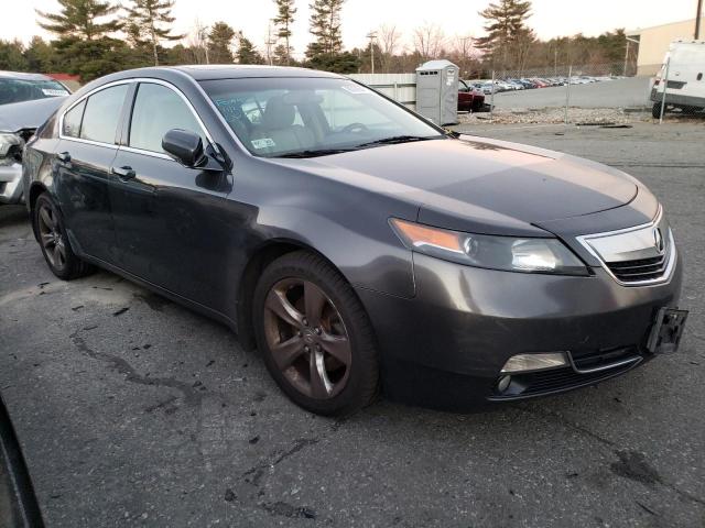 19UUA9F22CA010279 - 2012 ACURA TL GRAY photo 4