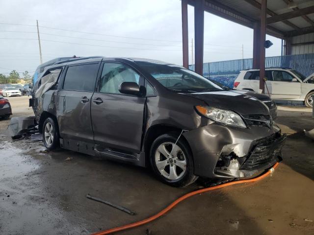 5TDKZ3DC4LS049451 - 2020 TOYOTA SIENNA LE GRAY photo 4