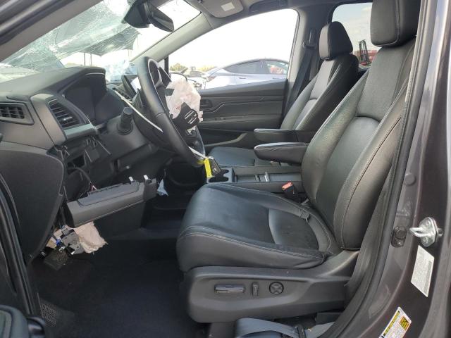 5FNRL6H79NB024258 - 2022 HONDA ODYSSEY EXL CHARCOAL photo 7