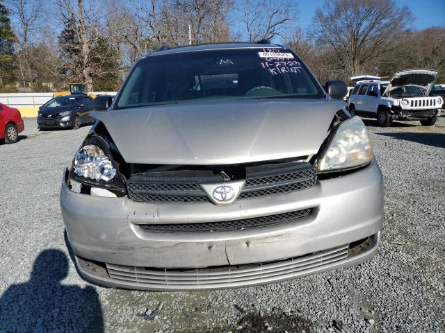 5TDZA23C55S236444 - 2005 TOYOTA SIENNA CE TAN photo 5