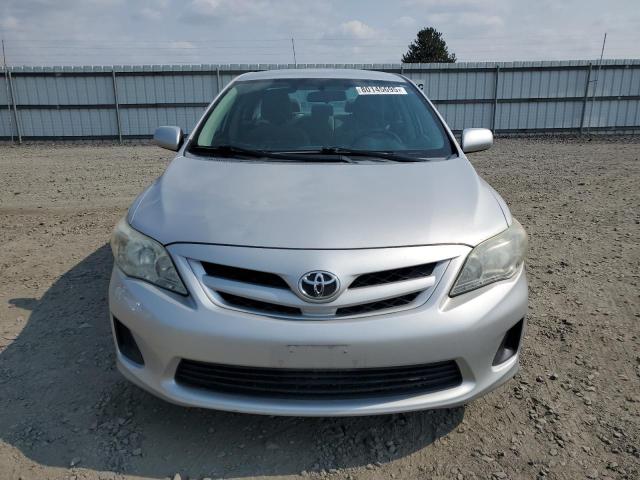 2T1BU4EE3BC603526 - 2011 TOYOTA COROLLA BASE SILVER photo 5