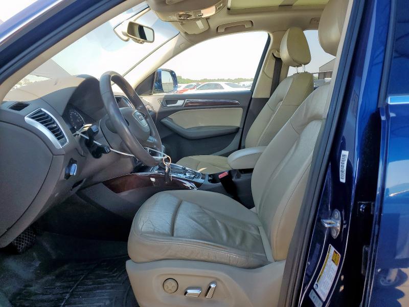 WA1LFAFP3FA115503 - 2015 AUDI Q5 PREMIUM PLUS BLUE photo 7