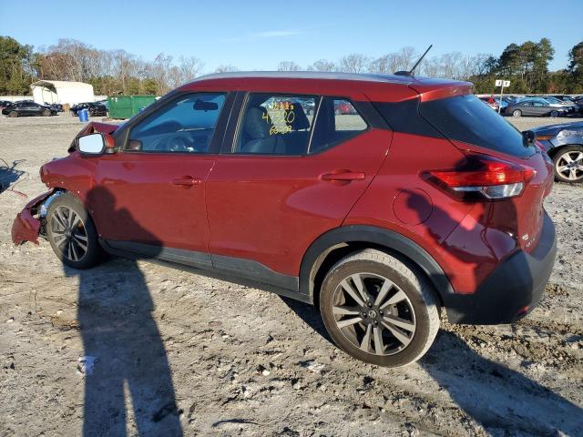 3N1CP5CU4KL547320 - 2019 NISSAN KICKS S RED photo 2