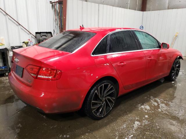 WAUFFAFL3AN068598 - 2010 AUDI A4 QUATTRO PREMIUM PLUS RED photo 3