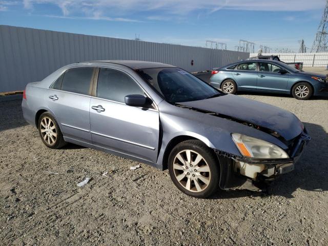 1HGCM66877A003193 - 2007 HONDA ACCORD EX BLUE photo 4