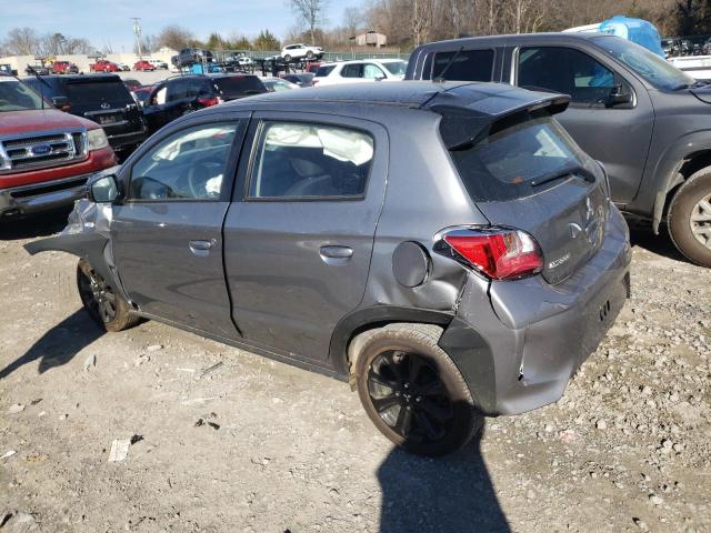 ML32AWHJ0PH006725 - 2023 MITSUBISHI MIRAGE SE GRAY photo 2