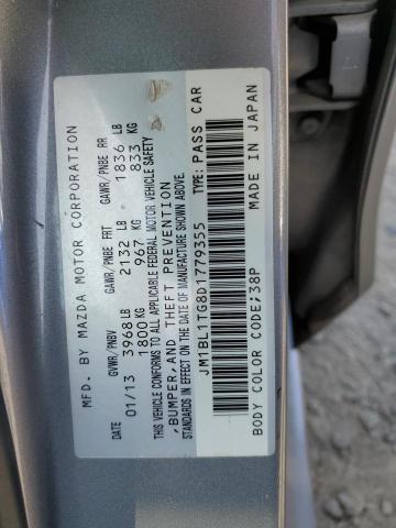 JM1BL1TG8D1779355 - 2013 MAZDA 3 I 灰色 照片 12