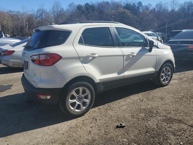 MAJ3S2GE4LC382403 - 2020 FORD ECOSPORT SE WHITE photo 3