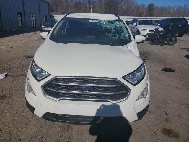 MAJ3S2GE4LC382403 - 2020 FORD ECOSPORT SE WHITE photo 5