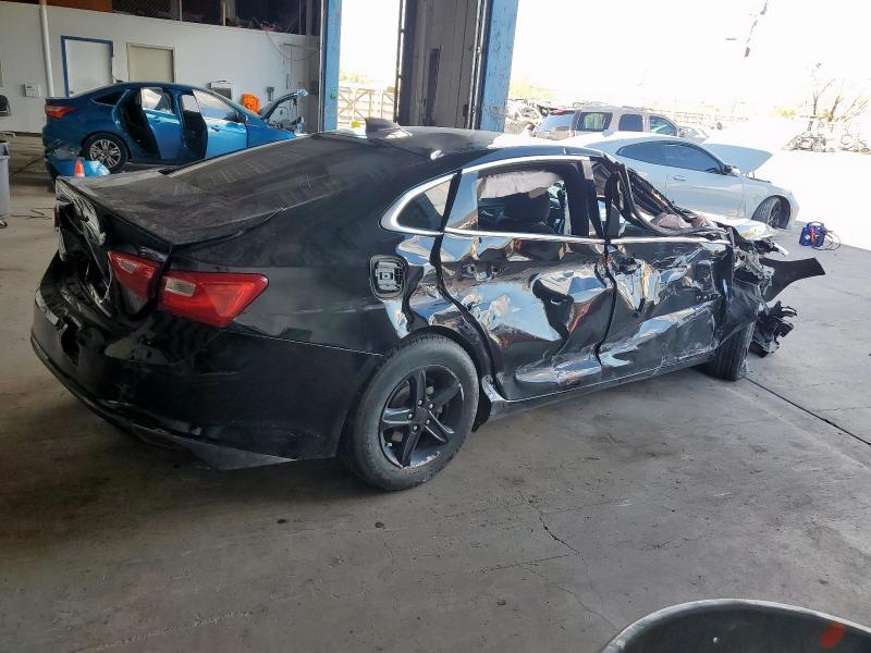 1G1ZB5ST5NF201542 - 2022 CHEVROLET MALIBU LS أسود صورة 3