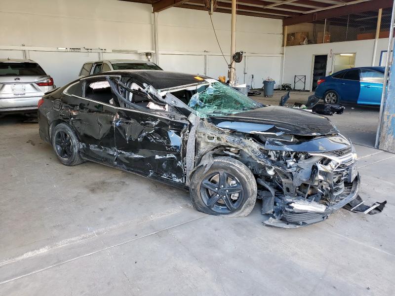 1G1ZB5ST5NF201542 - 2022 CHEVROLET MALIBU LS أسود صورة 4