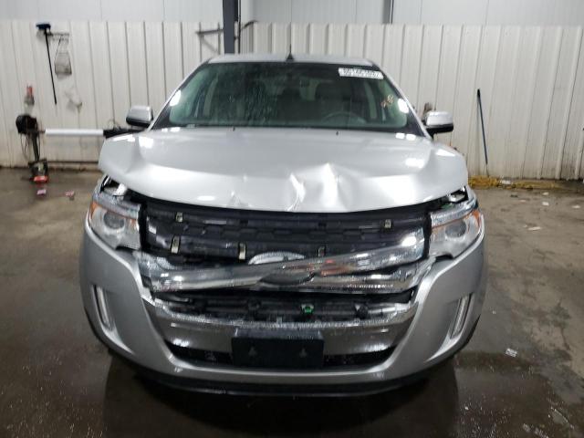 2FMDK3JC5CBA42135 - 2012 FORD EDGE SEL SILVER photo 5