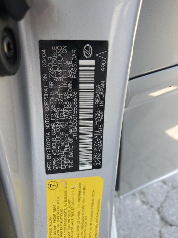 JTHBA30G155066781 - 2005 LEXUS ES 330 银色 照片 12