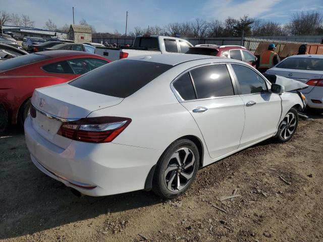 1HGCR2F80GA140440 - 2016 HONDA ACCORD EXL WHITE photo 3