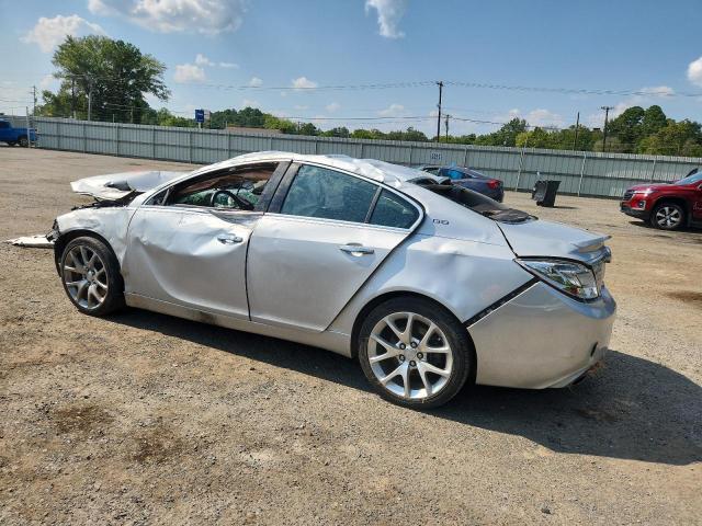 2G4GV5GV1C9210921 - 2012 BUICK REGAL GS SILVER photo 2