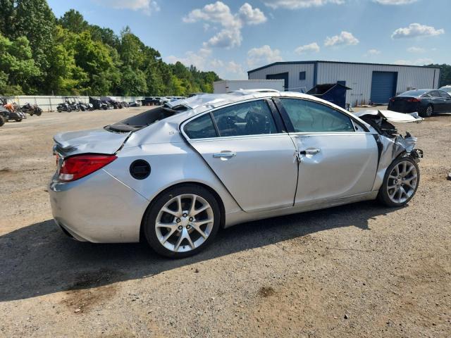 2G4GV5GV1C9210921 - 2012 BUICK REGAL GS SILVER photo 3