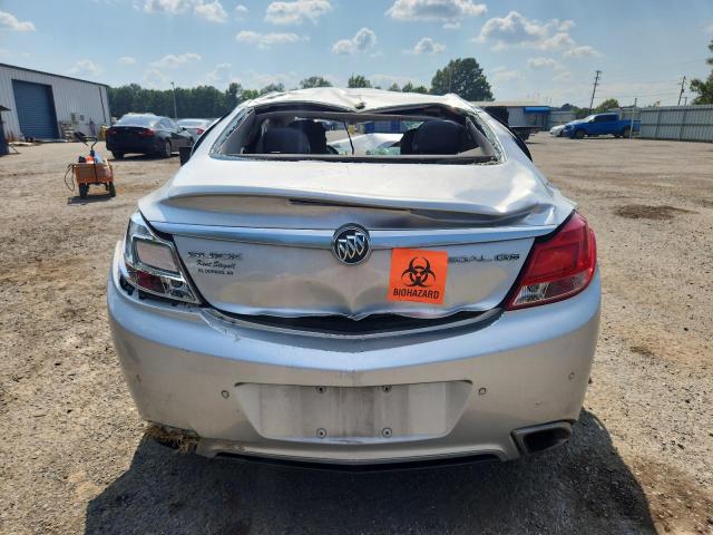 2G4GV5GV1C9210921 - 2012 BUICK REGAL GS SILVER photo 6