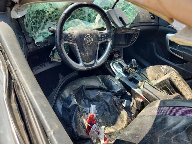 2G4GV5GV1C9210921 - 2012 BUICK REGAL GS SILVER photo 8