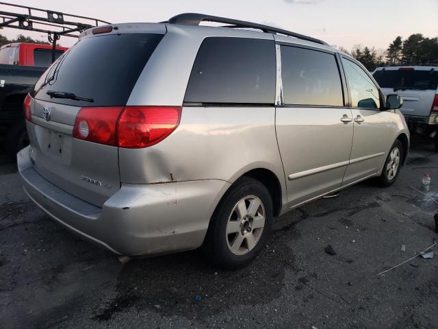 5TDZK23C38S117292 - 2008 TOYOTA SIENNA CE SILVER photo 3