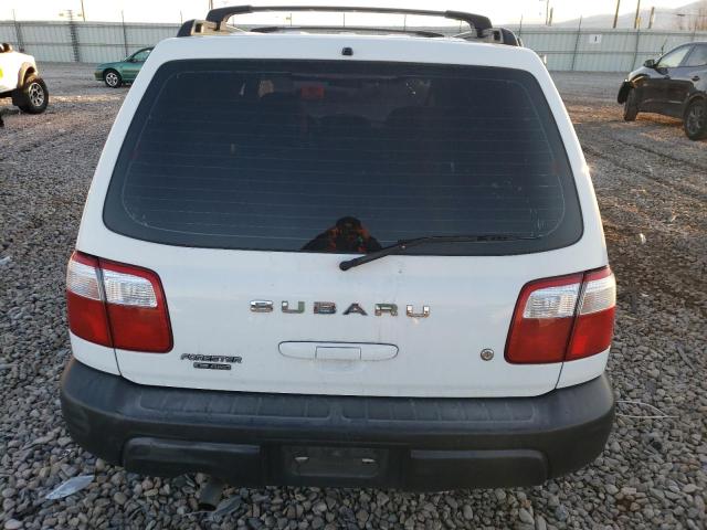 JF1SF63572H717569 - 2002 SUBARU FORESTER L WHITE photo 6