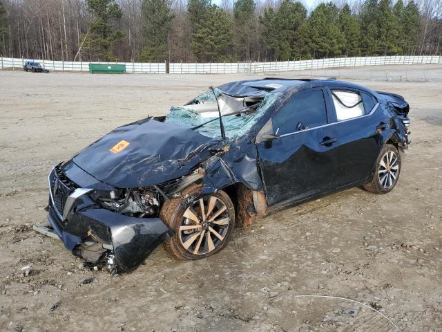 3N1AB8CVXMY297748 - 2021 NISSAN SENTRA SV BLACK photo 1