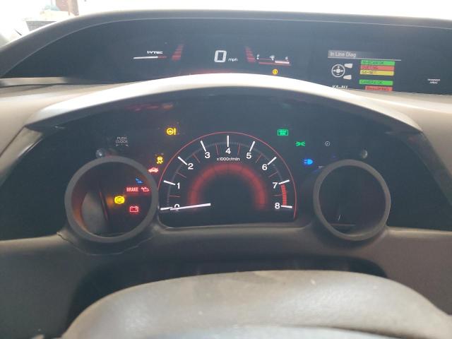 2HGFG4A54CH708423 - 2012 HONDA CIVIC SI RED photo 9