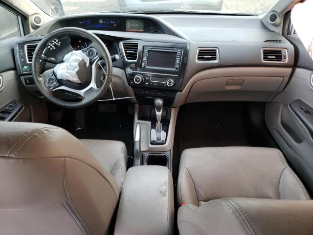 19XFB2F91DE261978 - 2013 HONDA CIVIC EXL ვერცხლისფერი ფოტო 8