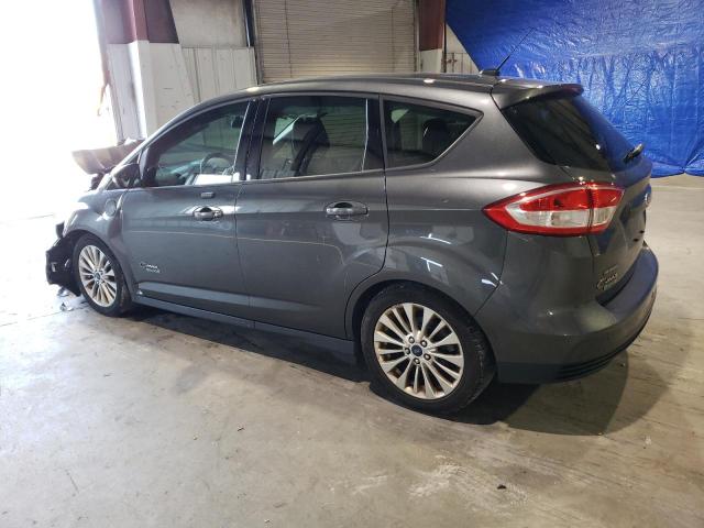 1FADP5EU1HL100145 - 2017 FORD C-MAX SE GRAY photo 2