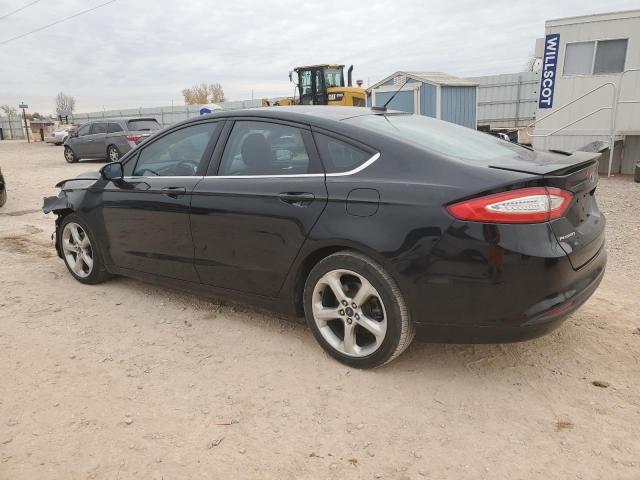 3FA6P0H71GR323111 - 2016 FORD FUSION SE BLACK photo 2