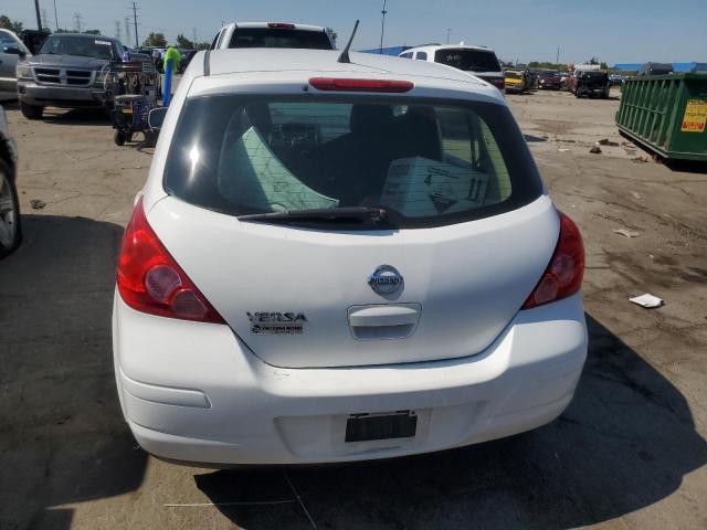 3N1BC1CP5CK812781 - 2012 NISSAN VERSA S WHITE photo 6