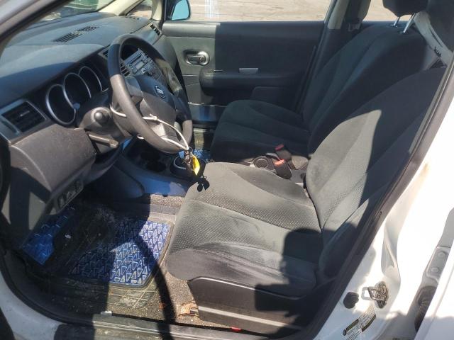 3N1BC1CP5CK812781 - 2012 NISSAN VERSA S WHITE photo 7