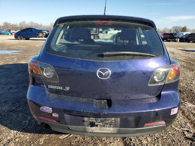 JM1BK143361410873 - 2006 MAZDA 3 HATCHBACK BLUE photo 6