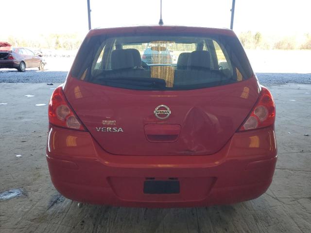 3N1BC1CP3BL490103 - 2011 NISSAN VERSA S RED photo 6