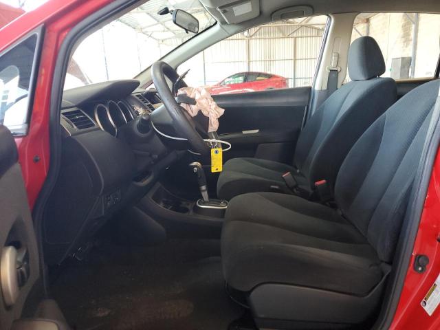 3N1BC1CP3BL490103 - 2011 NISSAN VERSA S RED photo 7