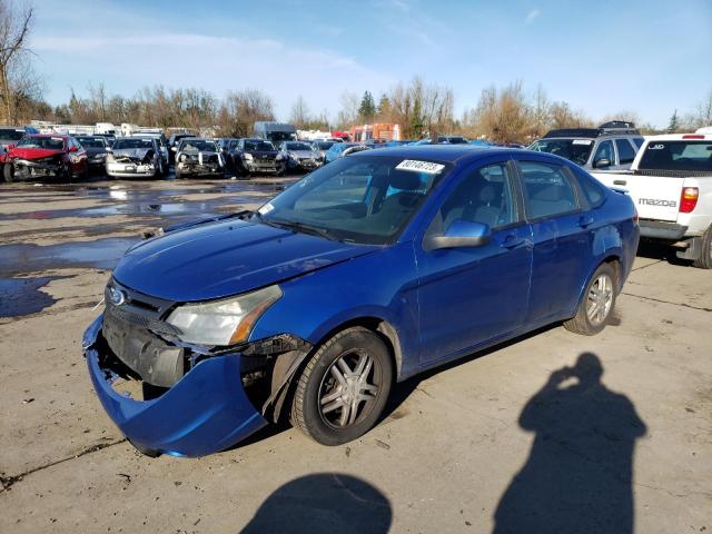 1FAHP3GN3AW263265 - 2010 FORD FOCUS SES BLUE photo 1