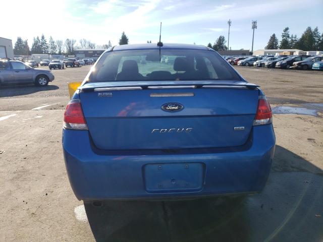 1FAHP3GN3AW263265 - 2010 FORD FOCUS SES BLUE photo 6