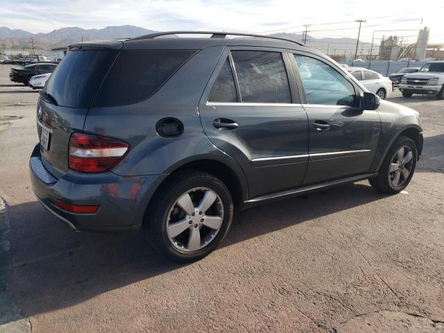 4JGBB5GB9AA537268 - 2010 MERCEDES-BENZ ML 350 GRAY photo 3