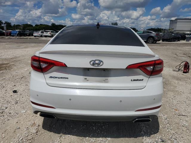 5NPE34AF4FH192106 - 2015 HYUNDAI SONATA SPORT WHITE photo 6