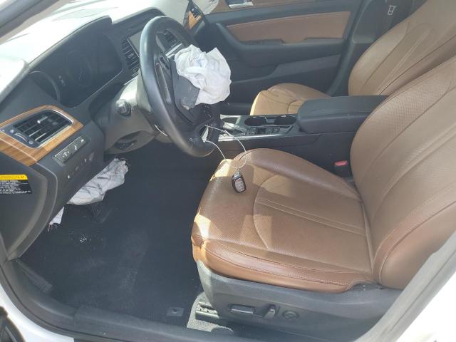 5NPE34AF4FH192106 - 2015 HYUNDAI SONATA SPORT WHITE photo 7