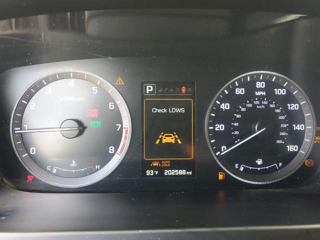 5NPE34AF4FH192106 - 2015 HYUNDAI SONATA SPORT WHITE photo 9