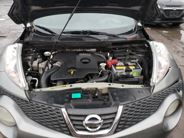 JN8AF5MV4DT207117 - 2013 NISSAN JUKE S GRAY photo 11