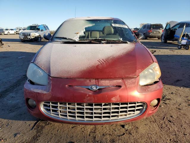 1C3EL56R92N244644 - 2002 CHRYSLER SEBRING LXI BURGUNDY photo 5