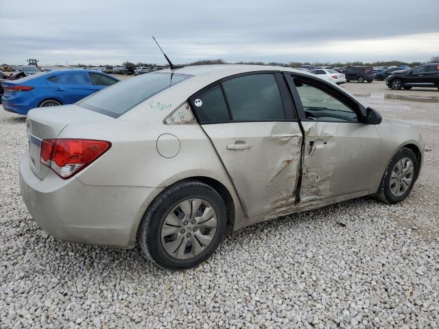 1G1PA5SH9E7271027 - 2014 CHEVROLET CRUZE LS CREAM photo 3