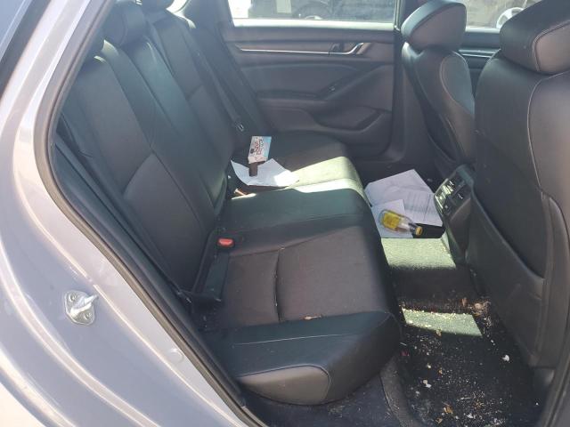 1HGCV2F37MA030416 - 2021 HONDA ACCORD SPORT ნაცრისფერი ფოტო 10