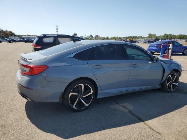 1HGCV2F37MA030416 - 2021 HONDA ACCORD SPORT ნაცრისფერი ფოტო 3